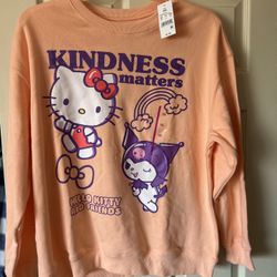 NEW Women Plus Size Hello Kitty Sweatshirts