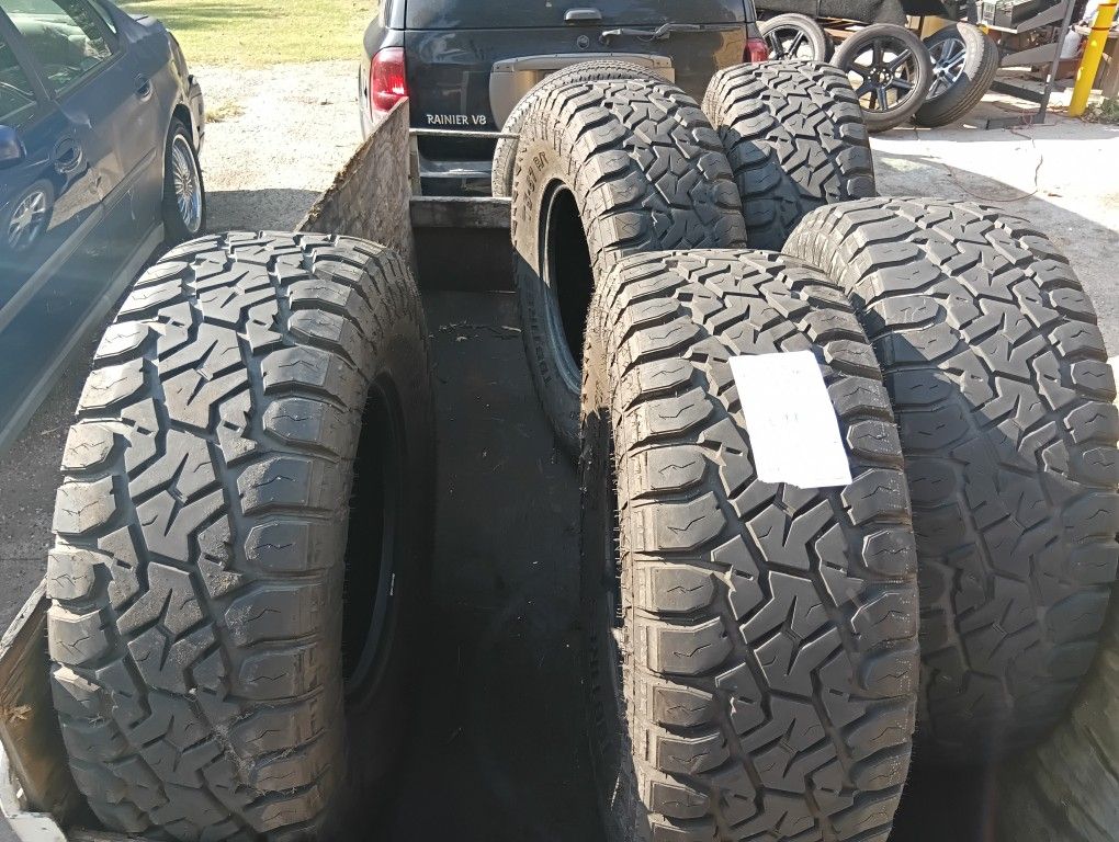 BTT Tires M/T Used 3 Weeks 
