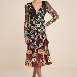 Lulus Floral Dress - New With Tags - Size XS