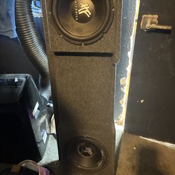 Hi Fonic Subwoofers  And Custom Box 