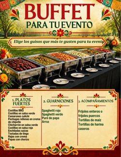 Buffet for your next event!!!!