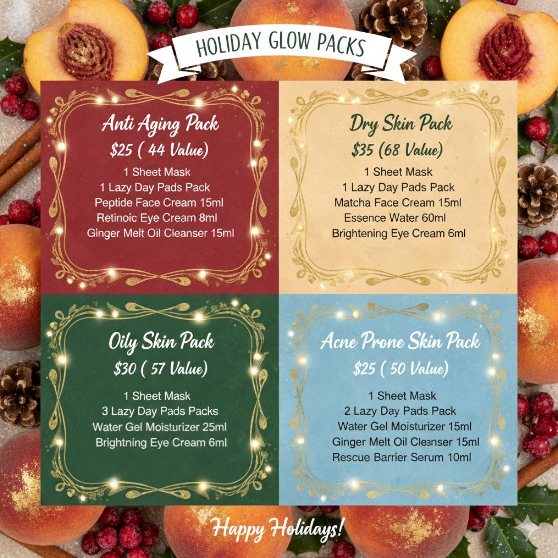 Peach & Lily Skin Care Bundles