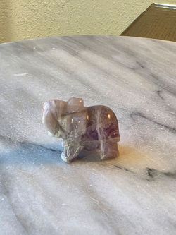 1.6" Approximately Fluorite Elephant Quartz Crystal