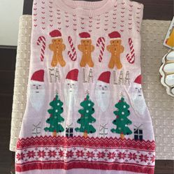 Girls Xmas Sweater 