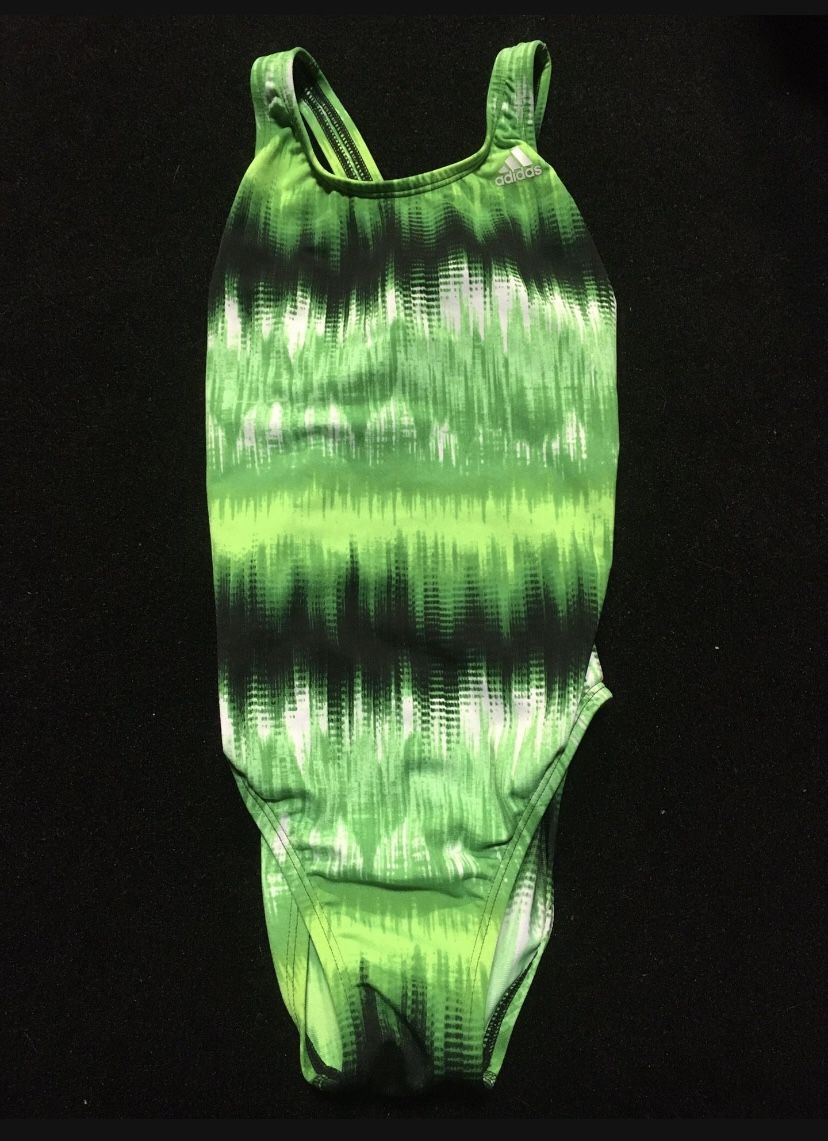 Adidas girls size 26 (10/12) Swimsuit - Worn Once Like New