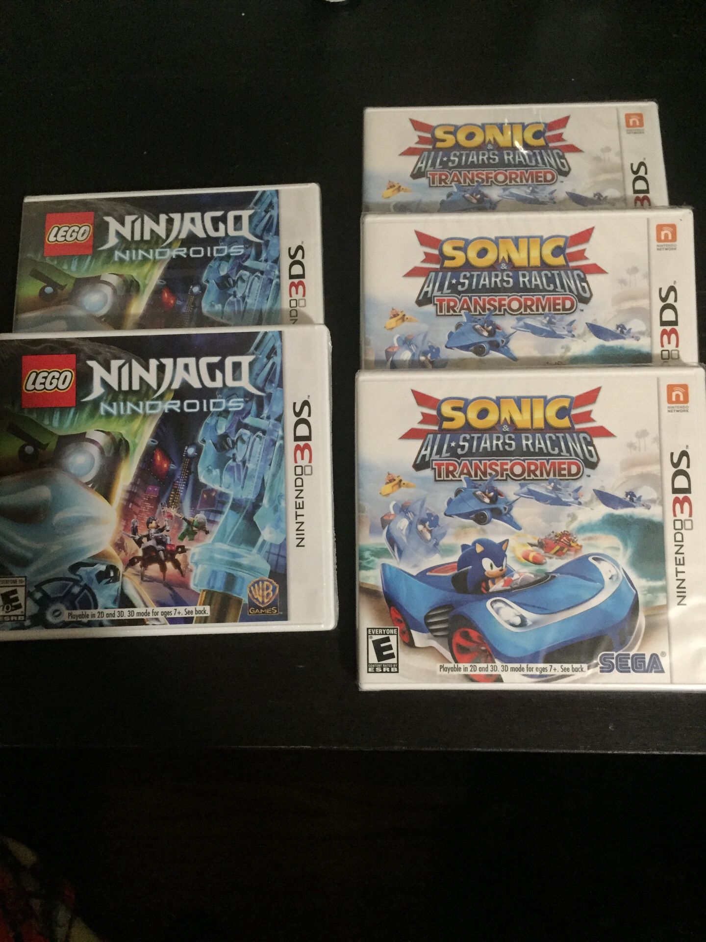 Nintendo 3DS Game Lot. New Sealed