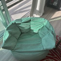 Blue Bean Bag Chair