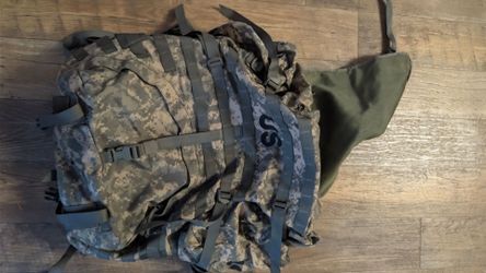 Rucksack and misc army gear