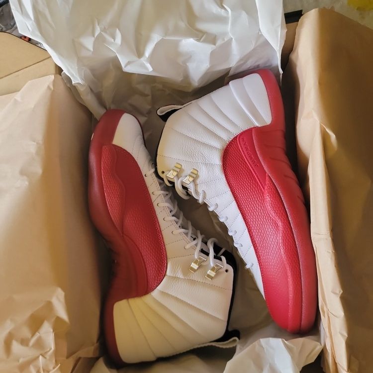 Retro Jordan Cherry 12.   Men's 10.5