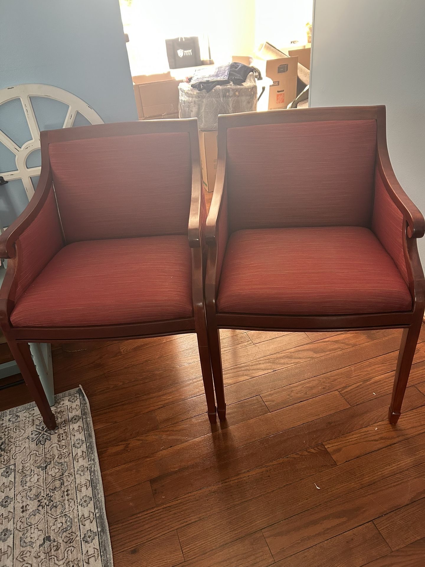 Wood Armchairs