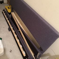 Bed Frame Grey. Full Or Queen 