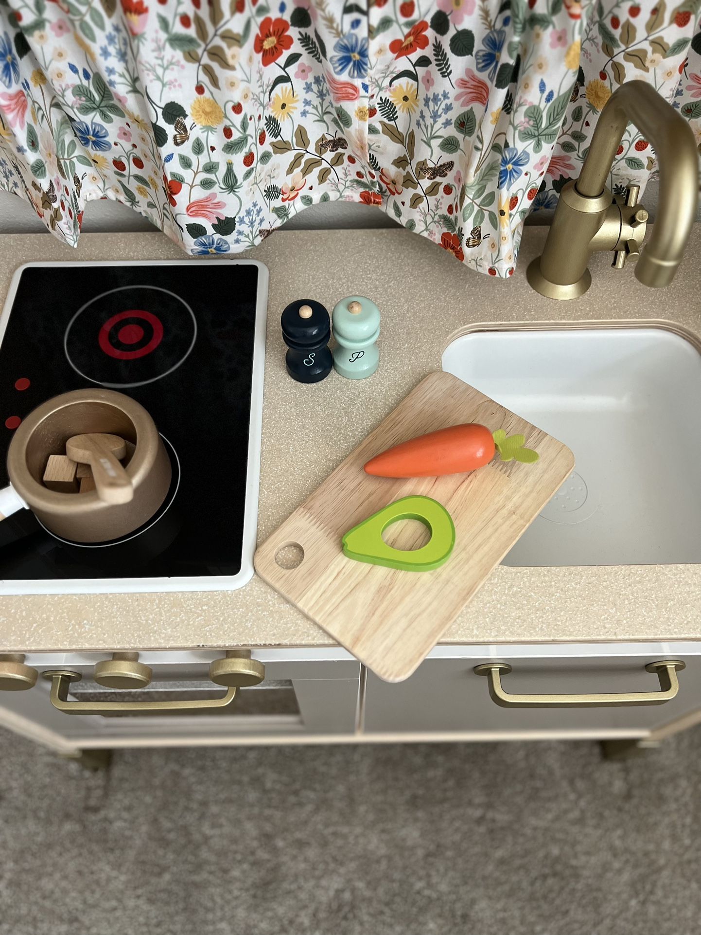 Custom Wood Montessori Play Kitchen for Sale in Huntington Beach, CA