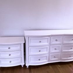 White Full Bedroom Set