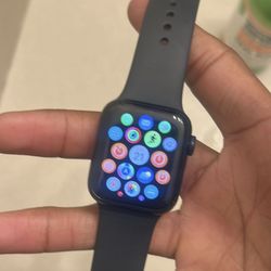 Apple Watch SE 2nd Gen Dark Blue 40mm Aluminum Band.