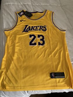 Lebron James Lakers Nike Jersey 