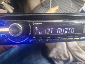 STEREO SONY CD AUX USB BLUETOOTH GOOD CONDICIÓN ABLO ESPAÑOL
