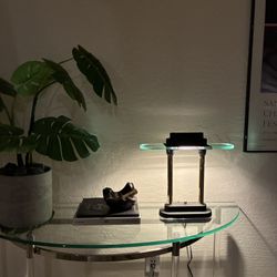 Vintage MCM Robert Sonneman Bankers Lamp