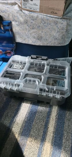 FLEX
STACK PACK Organizer Box 16-in W x 5.6-in H x 12-in L Metal Tool Box