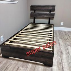 Twin Size Bed 