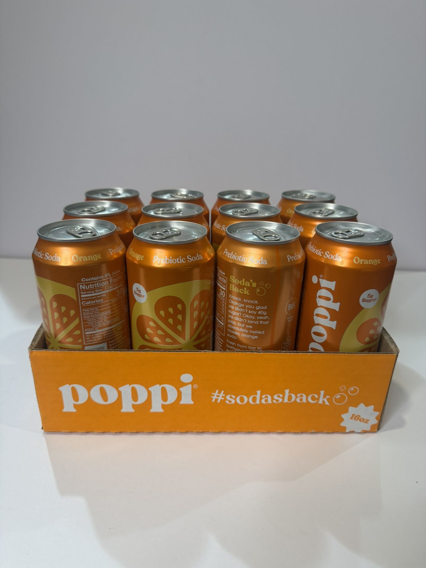 Poppi Orange Prebiotic Soda