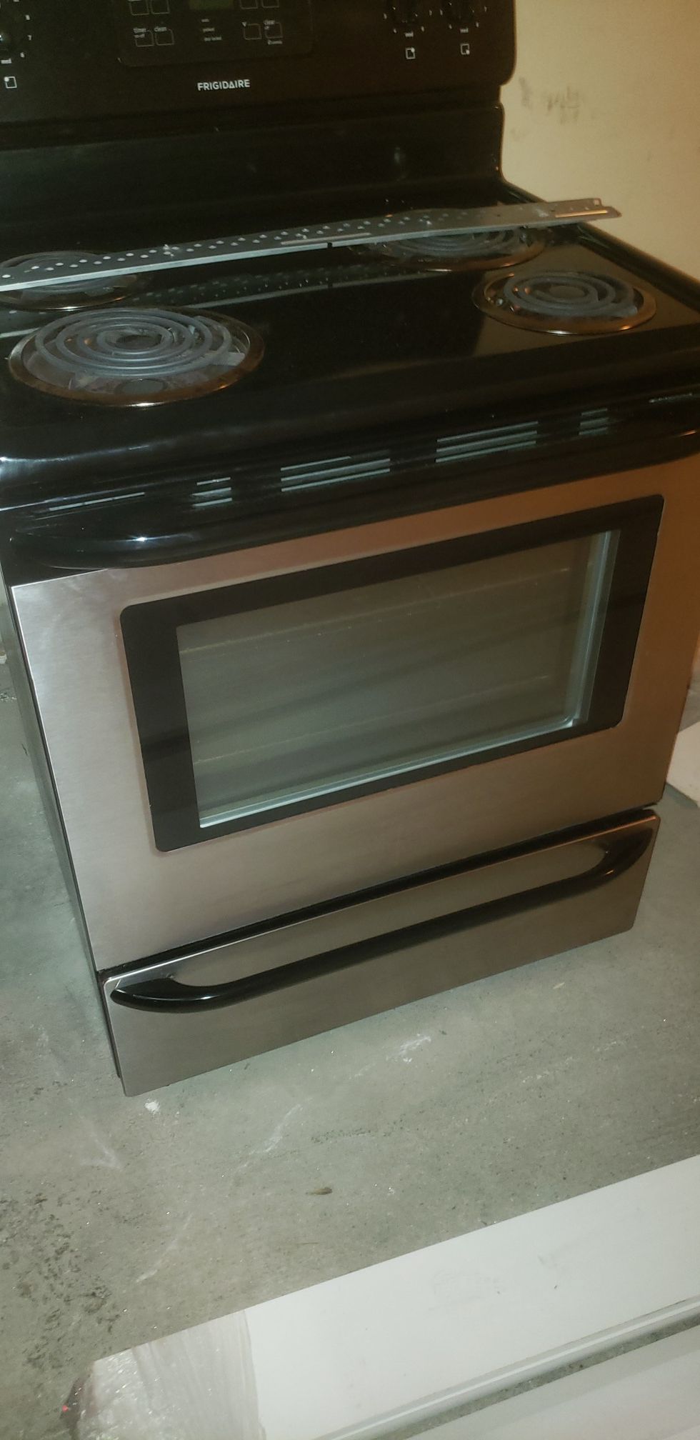 Stove dishwasher and microwave
