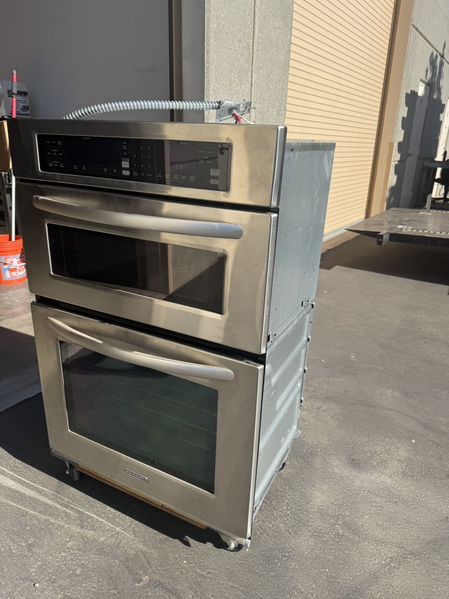 KitchenAid Convention Oven & microwave