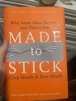 Made To Stick Paperback  