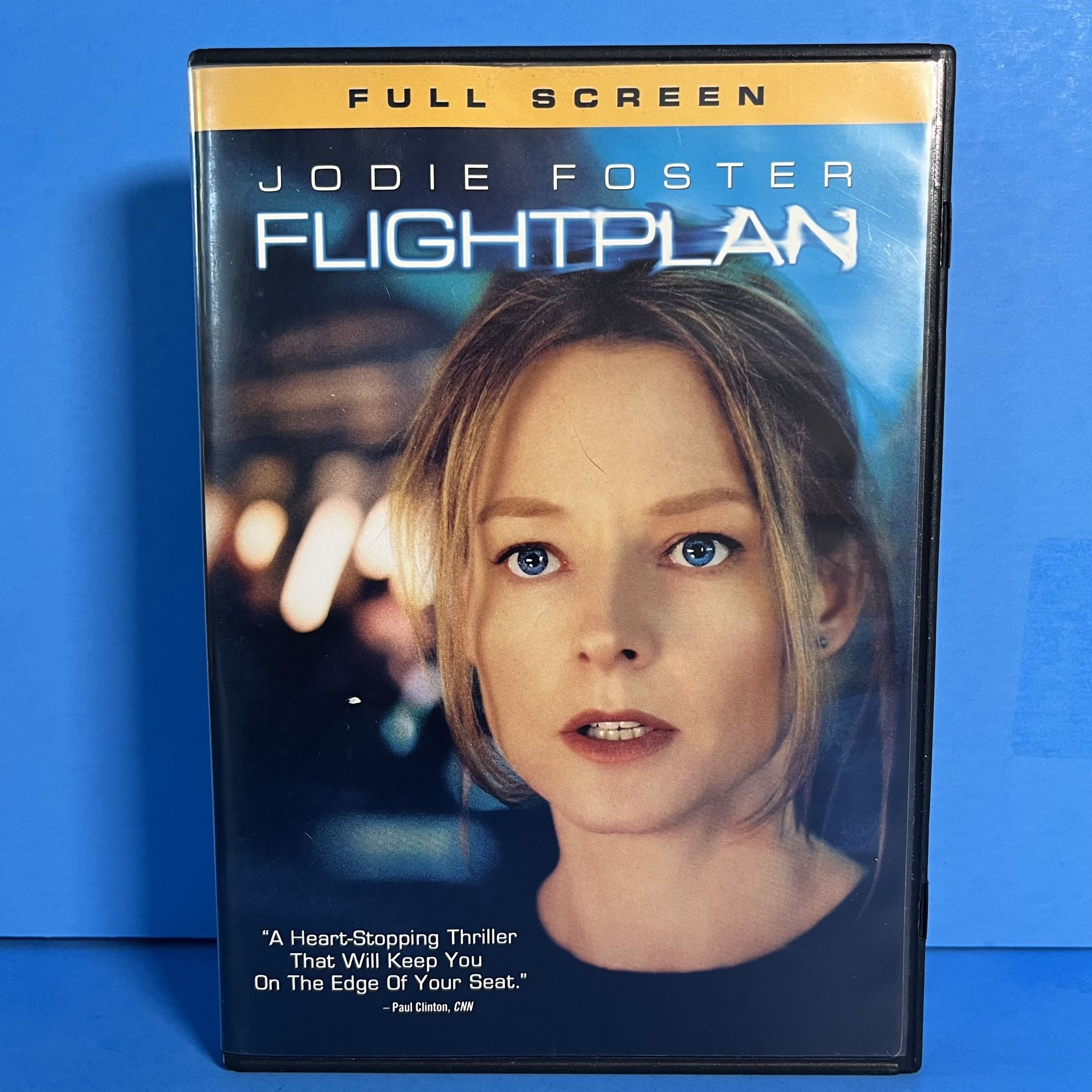 Flightplan Movie (Full Screen Edition) DVD - Jodie Foster - Touchstone 