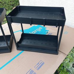 2 Bathroom Organizers