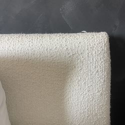 Queen Boucle Headboard (bed frame availablele)