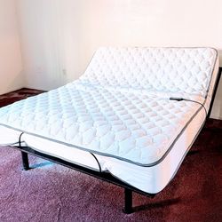 Adjustable Queen Bed with Frame