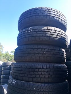 Set 205/75/15 used tires