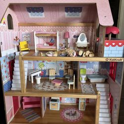 Kids Wooden Doll House 