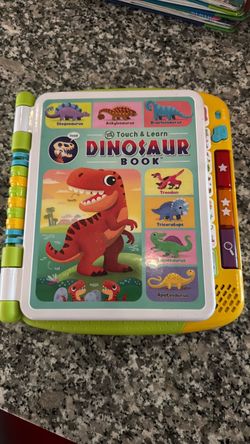 LeapFrog Touch & Learn Dinosaur Book
