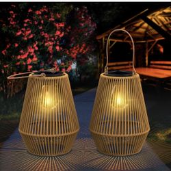 Solar Lights Outdoor Waterproof Solar Lights for Outside Hanging Solar Lantern Solar Table Lamp Lights Decoration for Garden,Yard,Patio,Porch,Trees,La