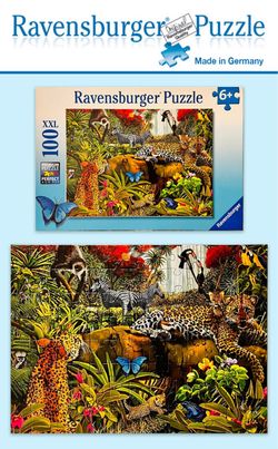 🇩🇪100 XXL Pc. Wild Jungle Puzzle by Ravensburger