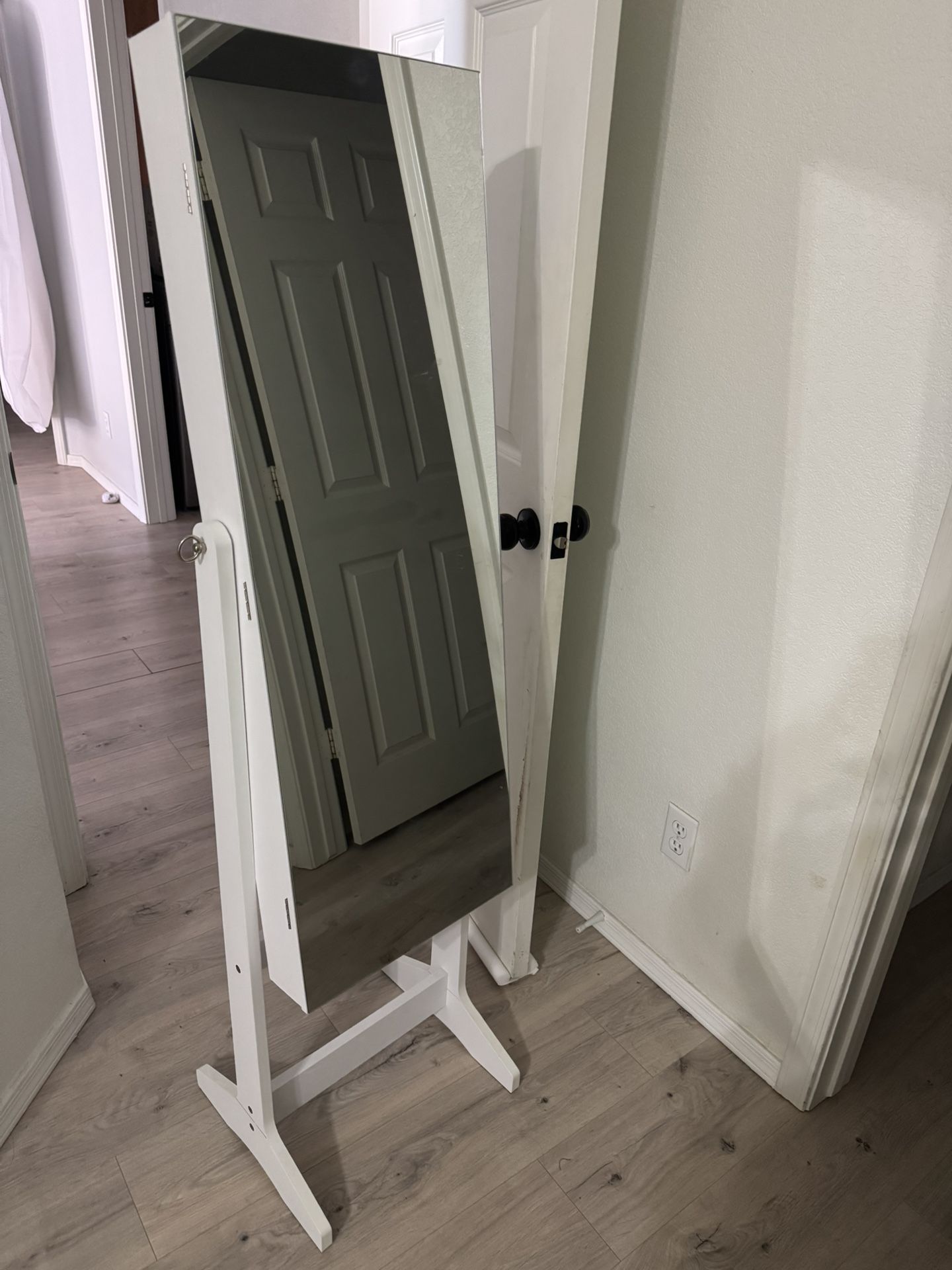 Mirror Jewelry Cabinet