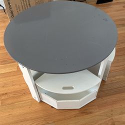 Children’s Play Desk White And Grey