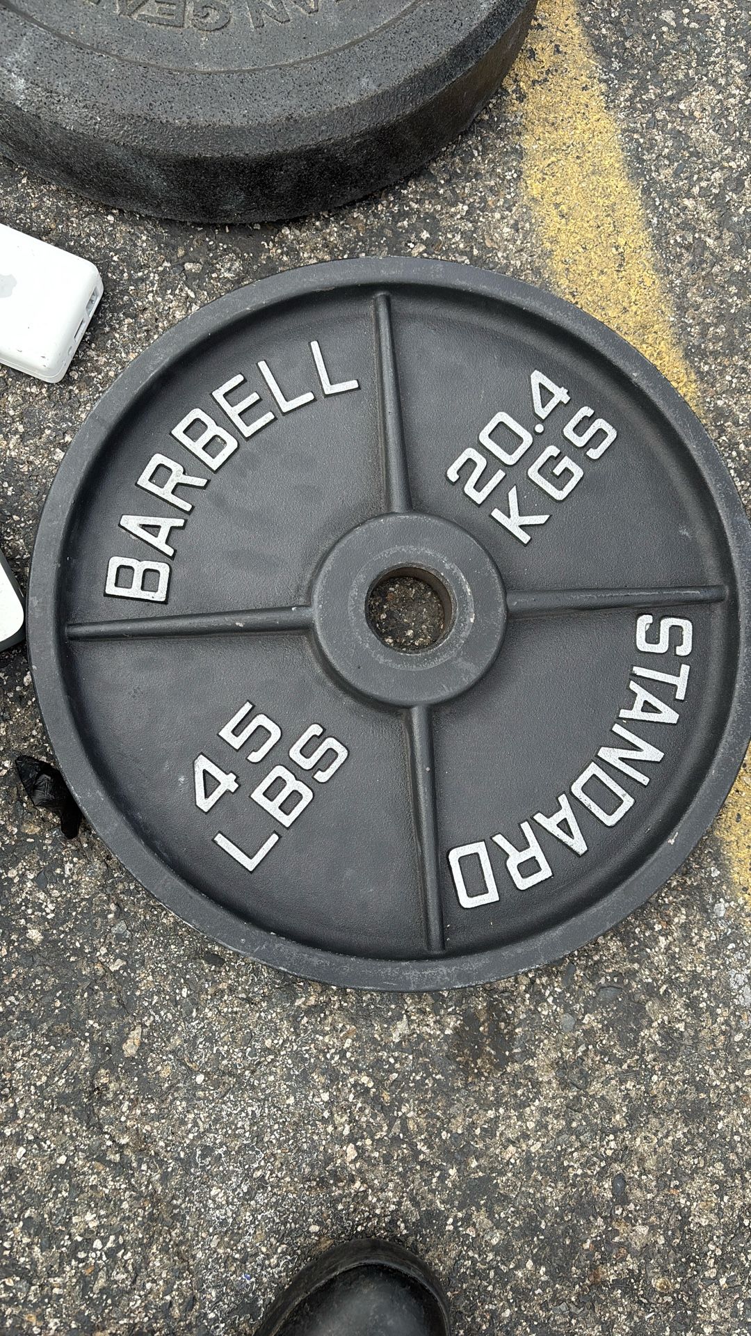 45 Pounds Weight