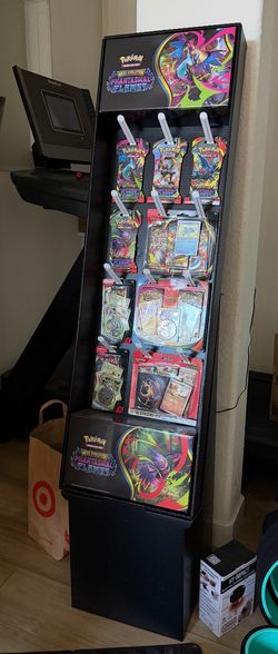 Pokemon Phantasmal flames retail display + product as seen in photo