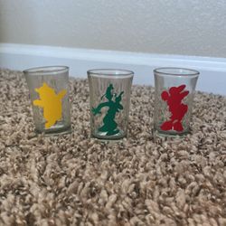Disney Shot Glasses