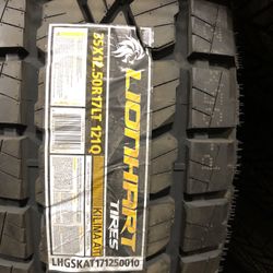 Brand New Tires (1) Lionhart Kilma A/T (35X12.50R17) (Single) ($189)