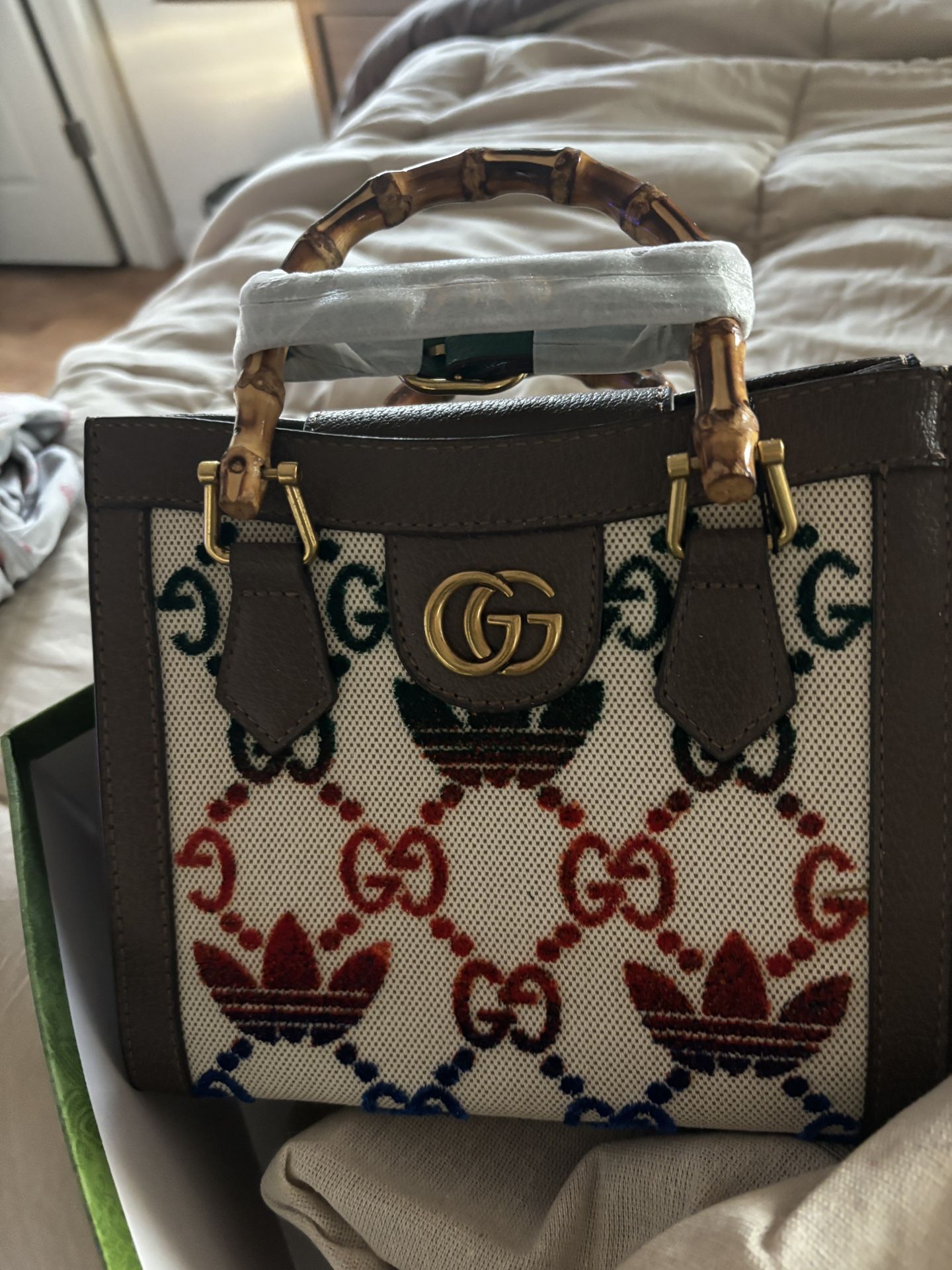 adidas x GG Diana medium tote bag
