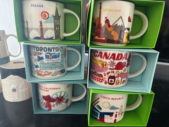 Starbucks mugs