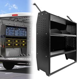 Cargo Van Shelving Steel Storage System Fit for Transit Connect 2014+