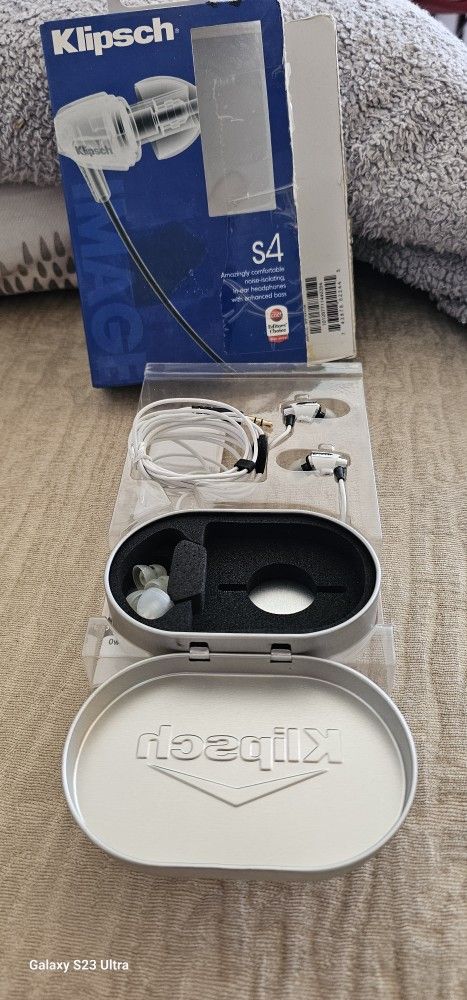 Klipsch Image S4 Series In Ear Headphones 2010 Used China 