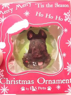 NWT Scottish Terrier Dog Christmas Ornament