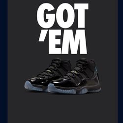 Brand new Gamma 11’s size is 10.5