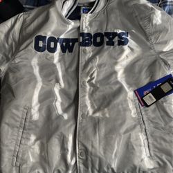 L Dallas Cowboys Puffer Jacket 