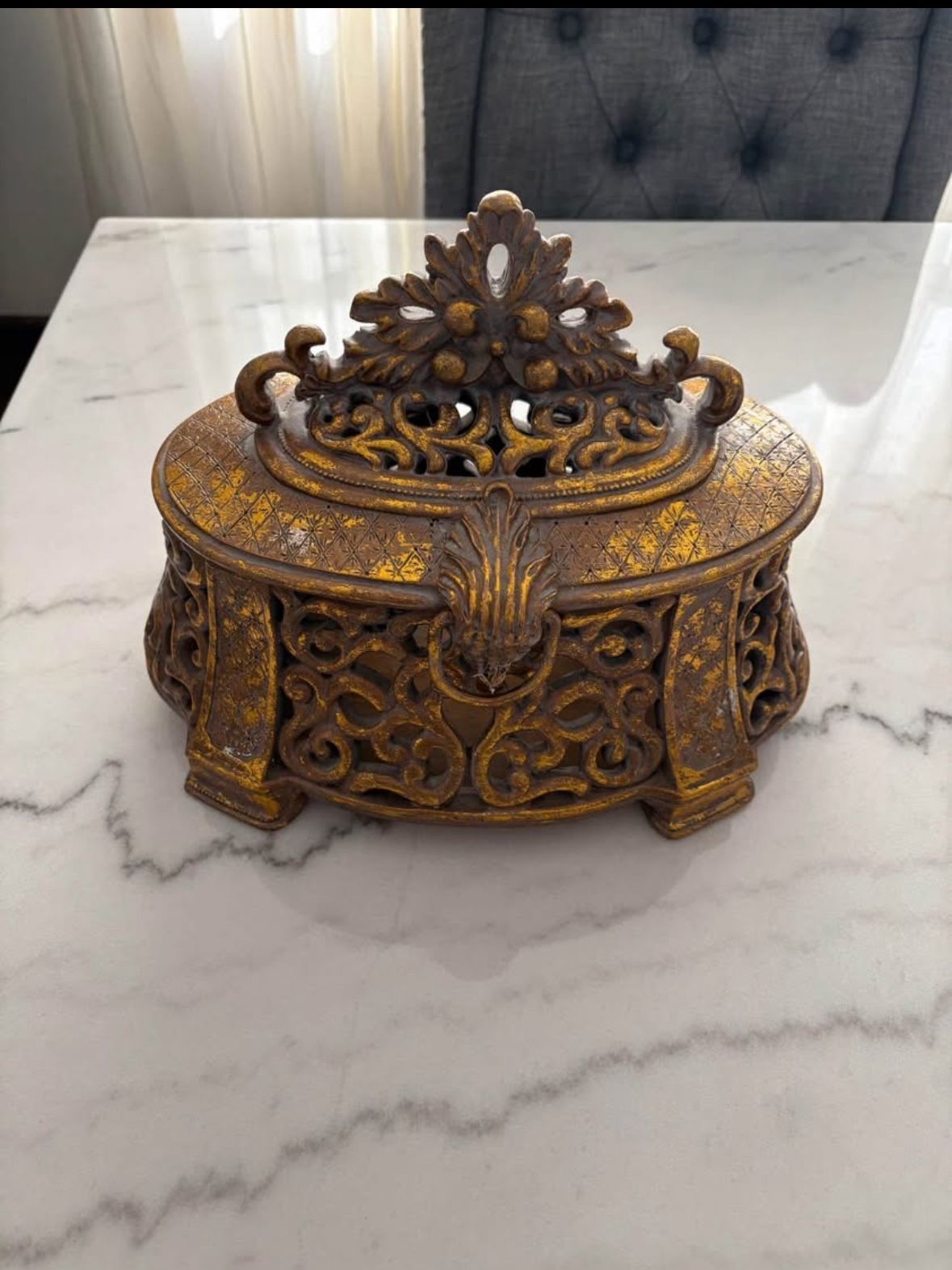 Gold Accessory Box